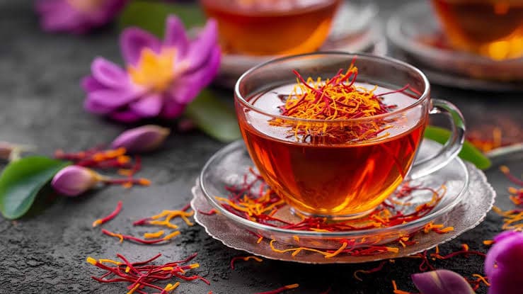 Saffron Tea